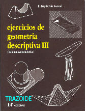 ejercicios de geometr&iacute;a descriptiva III sistema axonom&eacute;trico