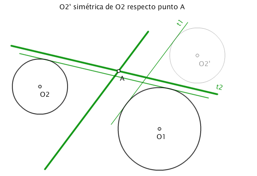 Recta equidistante por punto a circunferencias.png