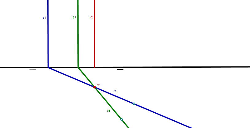 intersección 2 planos proyectantes horizontal.png