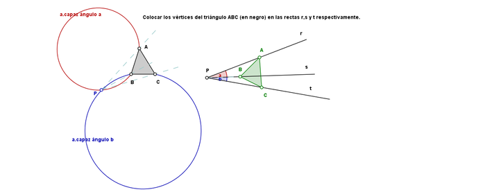triángulo en 3 rectas concurrentes por arcos capaces.png