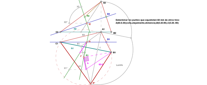 diédrico punto equidistante a otros 3 puntos a una distancia dada trazoide.png