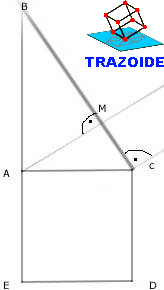 rectángulo equivalente a un triangulo