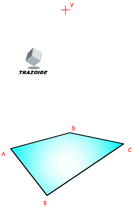 homologia de un trapezoide en un cuadrado