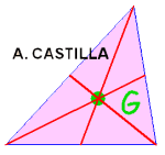 BARICENTRO de un triangulo