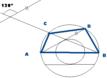 triángulo equivalente a un cuadrilátero