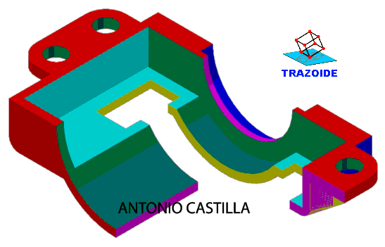 examen ingenieria sevilla perspectiva isométrica apoyo de cojinete