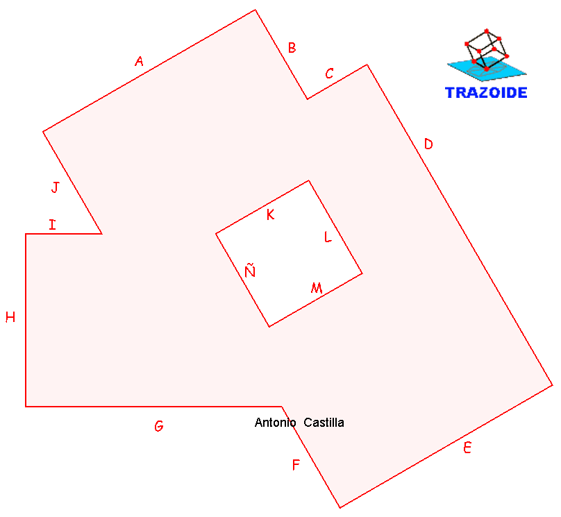 cubierta con la misma cota