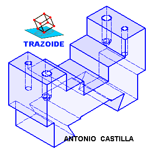 corredera con cola de milano