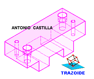 tapa de sujeción de una corredera
