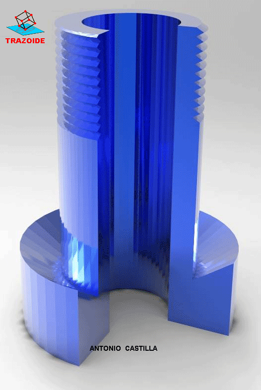 parte macho de un racord