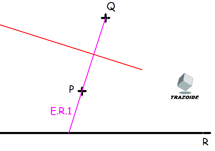 circunferencias tangentes a una recta y que pasan por dos puntos