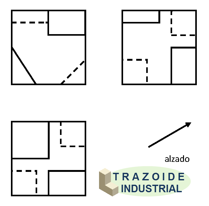 Dibujo isométrico - Selectividad Madrid 2014 - Dibujo Industrial Trazoide
