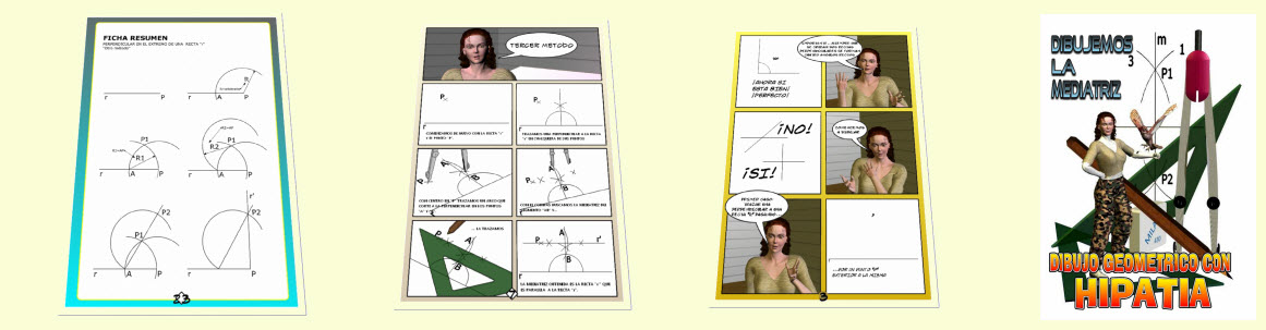 perpendiculares en un comic
